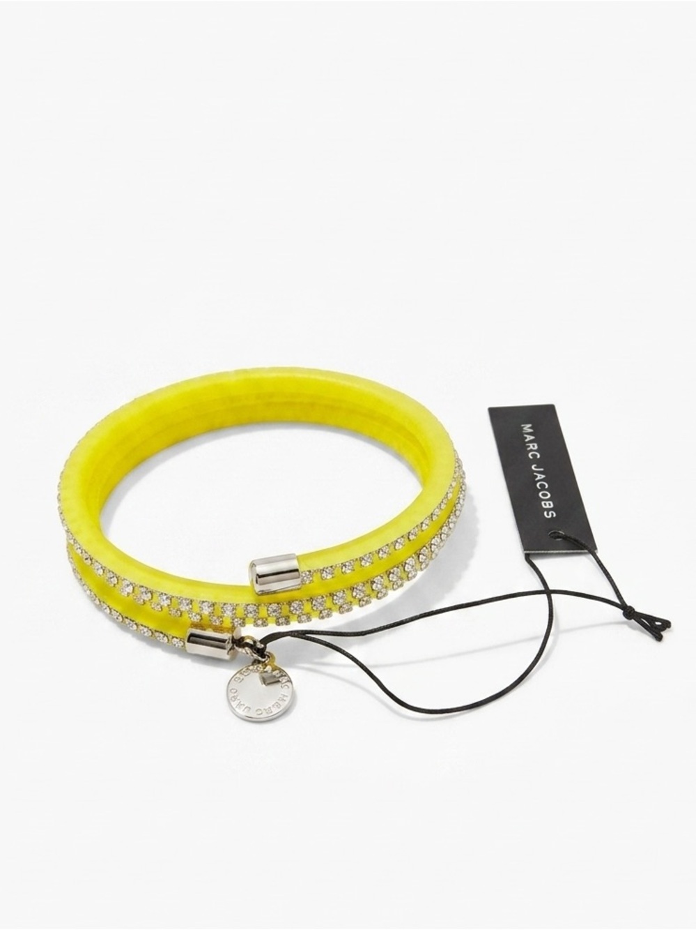 Marc by Marc Jacobs Slinky Yellow Zirconia Wrap Bracelet